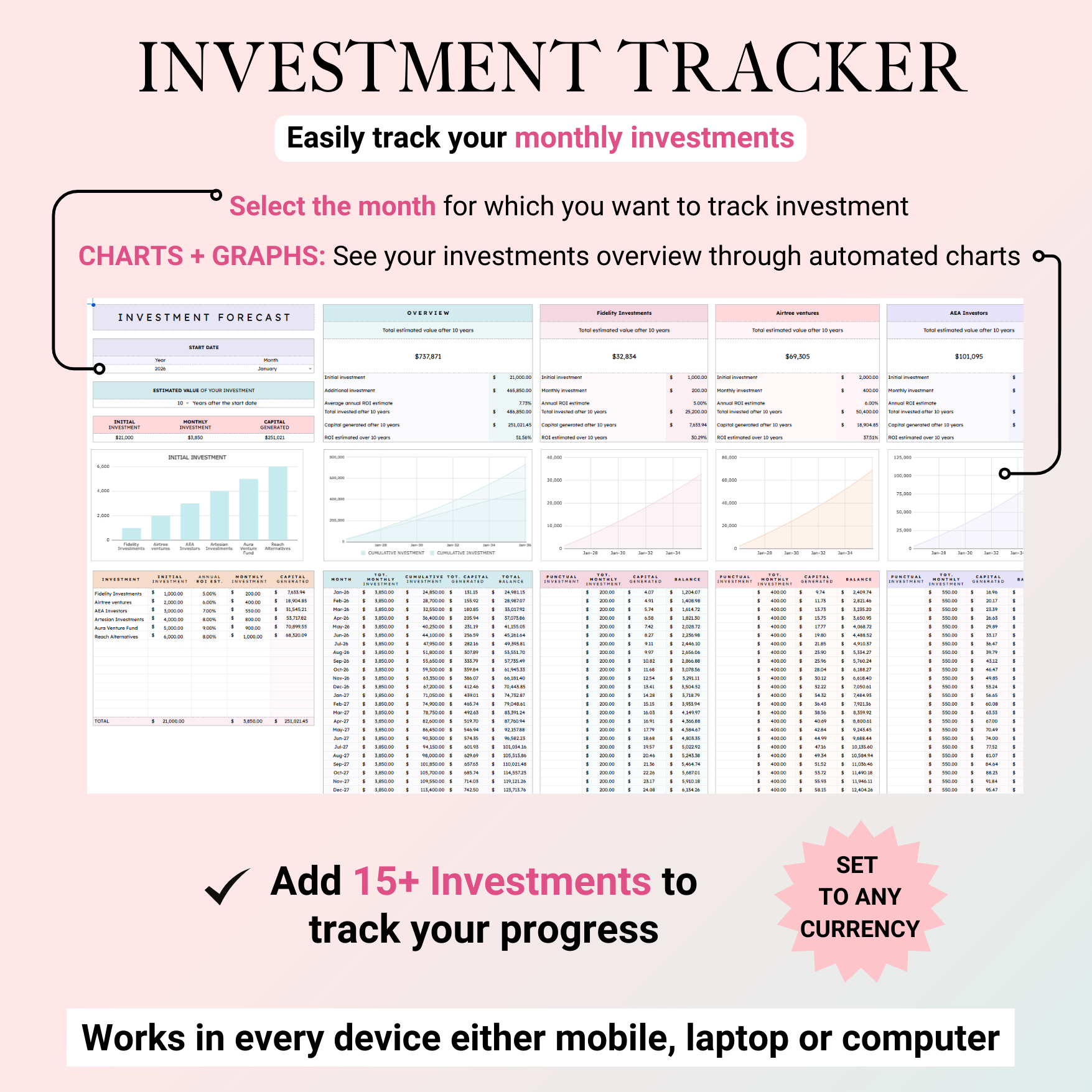 Ultimate Budget Tracker – Excel & Google Sheets