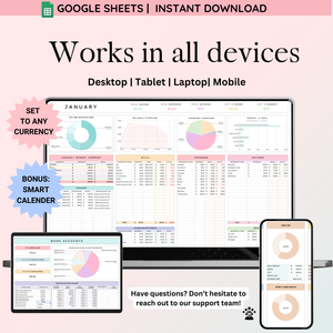 Ultimate Budget Tracker – Excel & Google Sheets