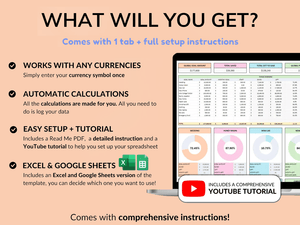 Savings & Sinking Funds Tracker/planner