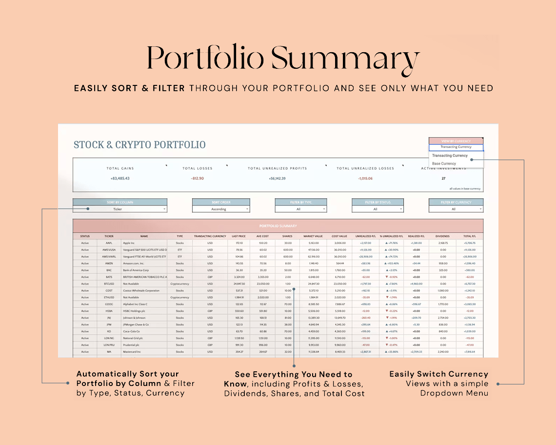 Investment Tracker