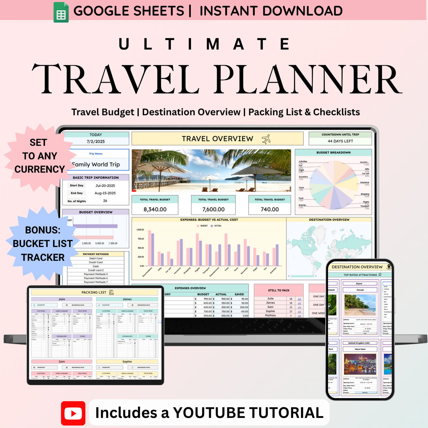 All in One Mega Digital Planner Bundle