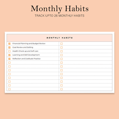 Daily Habit Tracker