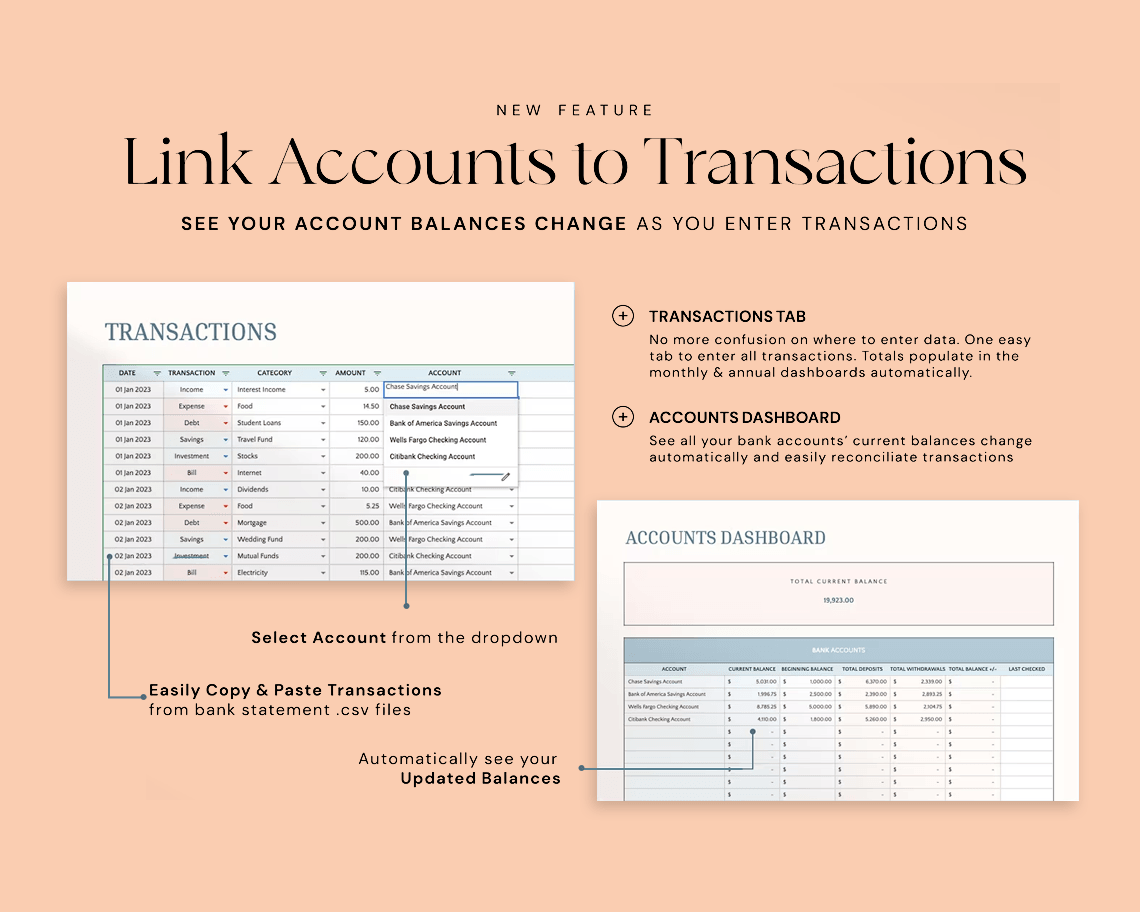 Small Business Easy Bookkeeping Tracker