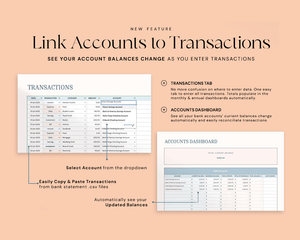 Small Business Easy Bookkeeping Tracker