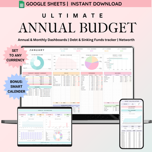 Ultimate Budget Tracker – Excel & Google Sheets