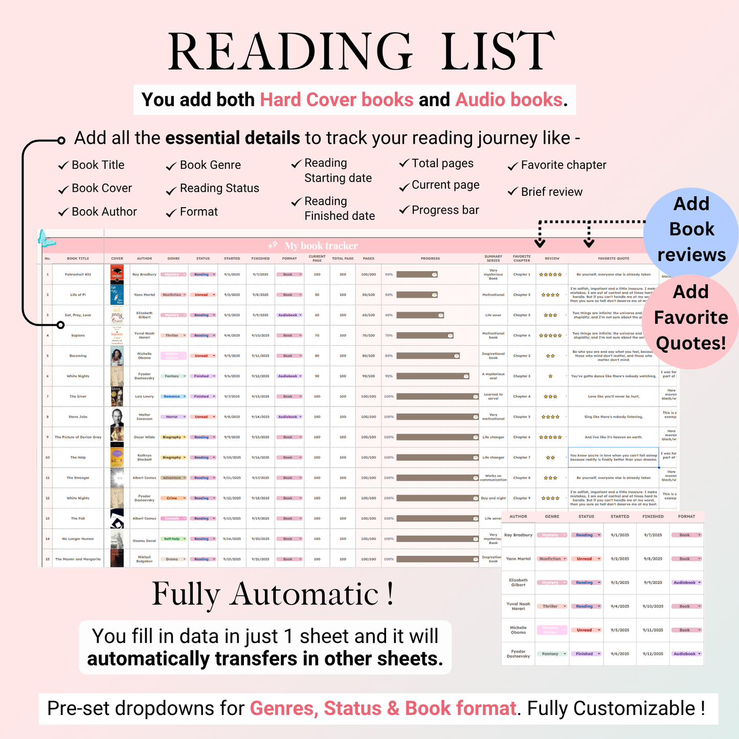 📚 Ultimate Book Tracker 💚