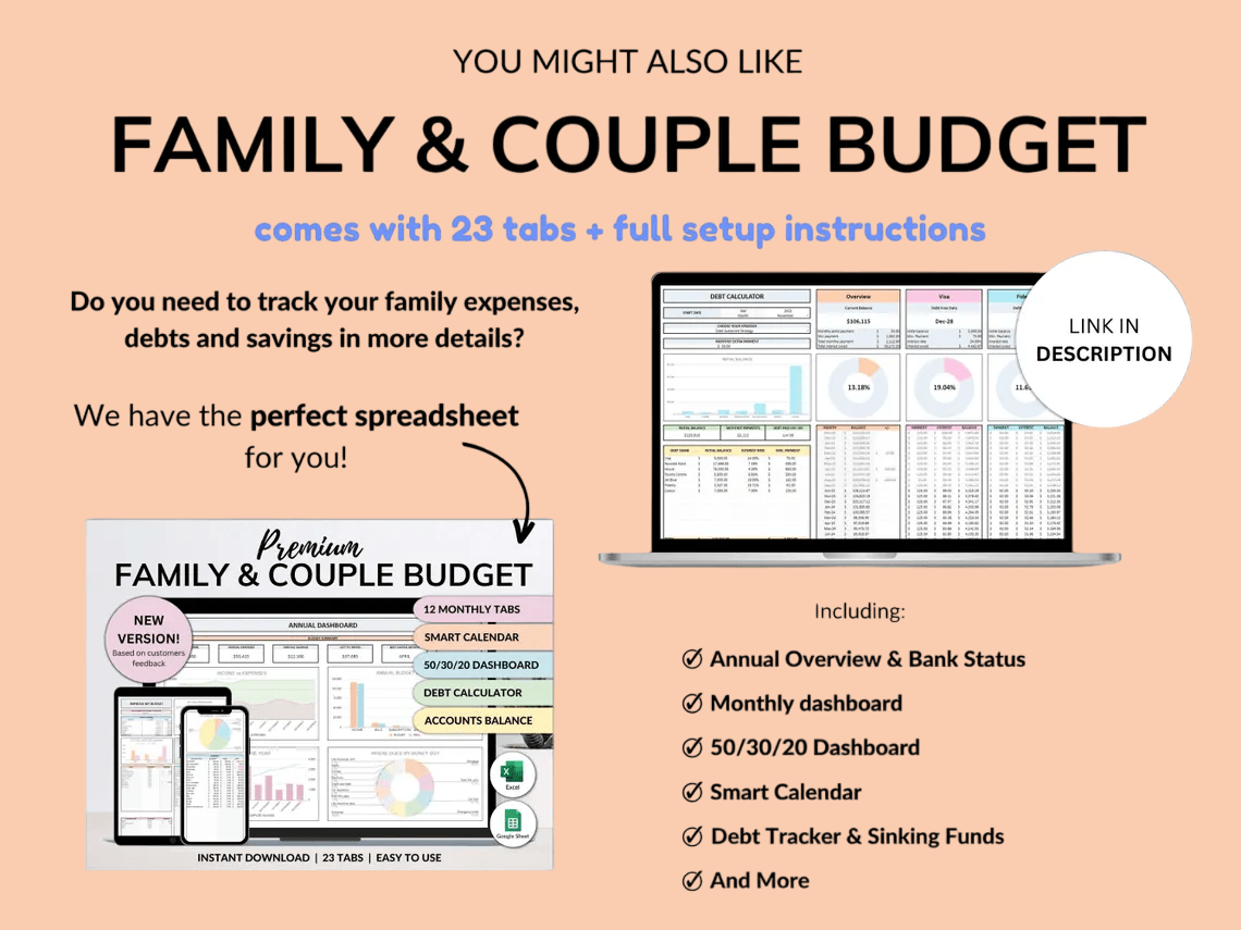 Savings & Sinking Funds Tracker/planner